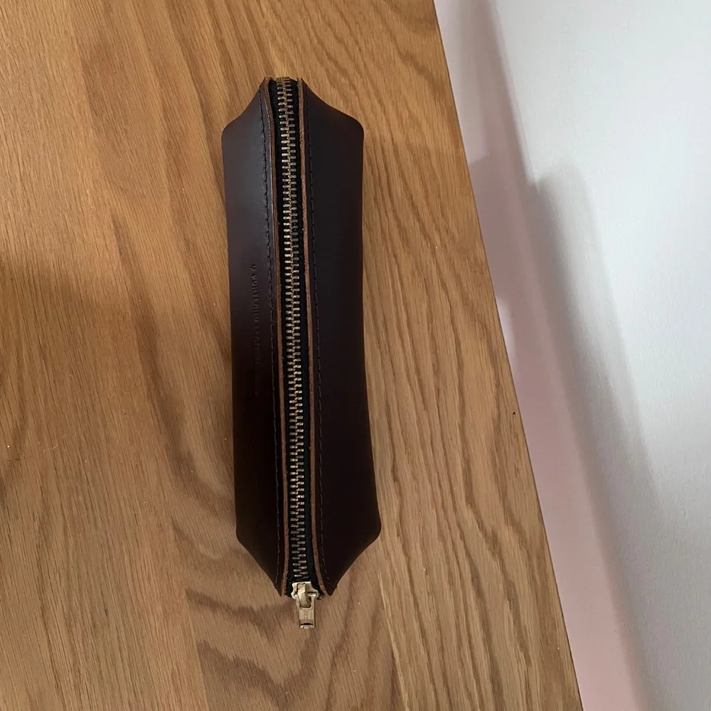 Portland Leather Sidekick Pouch "Grizzly" NWOT - Picture 3 of 7